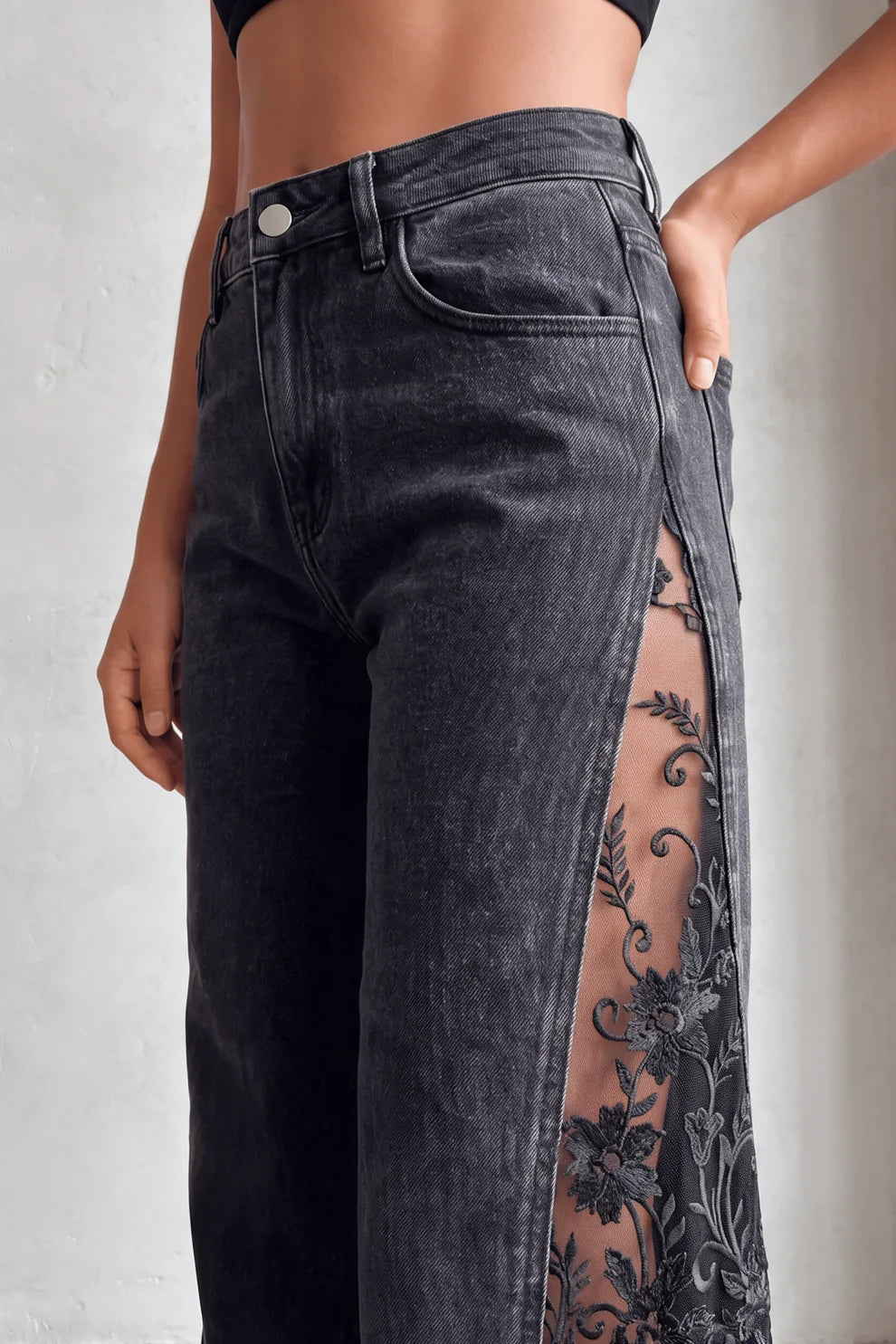 MidnightWear™ Laced Jeans